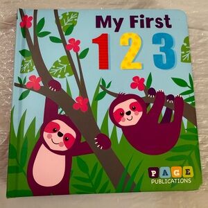 My First 123 Board Book by Page Publications